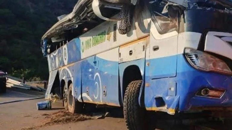 DNC Coaches Bus after the Limpopo accident